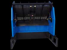 Screened Material Area